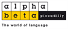 Logo für alpha beta piccadilly